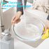 Mini 9 Inch Round Glass Casserole Dish with Glass Lid, Oven Safe Bakeware with Handles (1.9 QT)