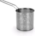Small Deep Fryer Pot with Basket, Mini Fryer and Soup Pot with Tongs and Lid, 1.3-Quart