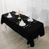 Fokitut 6 Pack Rectangle Tablecloth, 60x120 Inch Stain Resistant Polyester Table Cover for Kitchen Dining and Parties