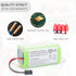 3400mAh Li-ion Battery for Eufy RoboVac 11, 11S, 30, 15C, 15T, 12, 35C, and Ecovacs Deebot N79S