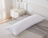 Long20x60(Pack 1), Acanva Fluffy Bed Sleeping Side Sleeper Body Pillow Insert, of White