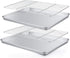 TeamFar 4 Piece Baking Pan with Rack Set, 12.5’’ x 9.5’’ Stainless Steel, Easy Clean
