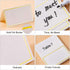 100Pcs Premium Place Cards, Small Table Cards with Gold Foil Border, Wedding, Dinner Parties, 2" x 3.5"