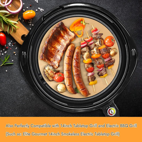 BYKITCHEN 14 Inch Parchment Paper Rounds, Non Stick Pizza Parchment Paper, Set of 100 for Baking, BBQ Grill, Pizza Pan