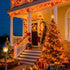32.5FT 100 16 Orange Halloween String Lights Outdoor, Thanksgiving Mini Lights, LED Waterproof Christmas Lights