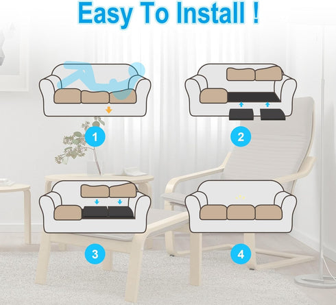 moonoom 3 20 20 Inch Pcs x Furniture Seat Support - High-Density Foam Couch Sofa Cushion Support for Sofa Couch
