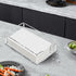 8.5x4.9x2.4 inches Fengzhe Acrylic Guest Towel Napkin Holder, Clear Bathroom Paper Hand Towels Storage Tray, Disposable