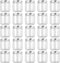 Fasmov 25 Pack 8 Ounce Clear Plastic Jars with Screw On Lids, Round Empty Containers for Kitchen Storage