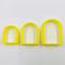 Set of 3 Arch Clay Cutter Set, Cookie Cutter, 3D Polymer Clay Cutter for Crafts