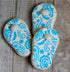 Flip Flop Summer Beach Cookie Cutter, 4.25" Made in USA by Ann Clark