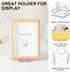 6 Packs Adjustable Clear Acrylic Purse Display Stand for Handbags, Jewelry Organizer for Parties, Home Decoration