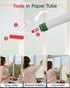 Frosted Glass Window Film, Decorative Bathroom Privacy Film for Glass Windows Cover, Static Cling, Removable, Anti-UV