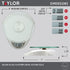 Taylor Digital Kitchen Scale with Glass Platform, Weighs up to 11 Pounds, White