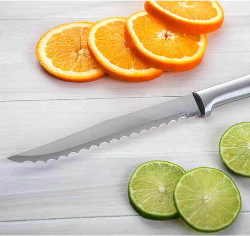 RADA Cutlery Serrated Slicer Knife (R138), 7" Stainless Steel Blade, Made in USA