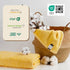 4 Set 100% 55 27 Inch, SEMAXE Piece Yellow Bath Towel for Bathroom, Cotton Bath Towels with Hanging Loop, x Soft