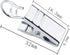 JANYUN 120 Pack Heavy-Duty Hook Clip Set, Metal Curtain Clips for Home Party Decoration, Silver