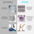 Joymee Insulated Lunch Bag for Women, Reusable Leakproof Cooler Tote with Bottle Holder and Side Pockets