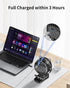 Clip on Fan, Rechargeable Portable Fan with 2000mAh Battery, Small Fan with 3 Wind Speeds, 360° Rotation, Ultra-Low
