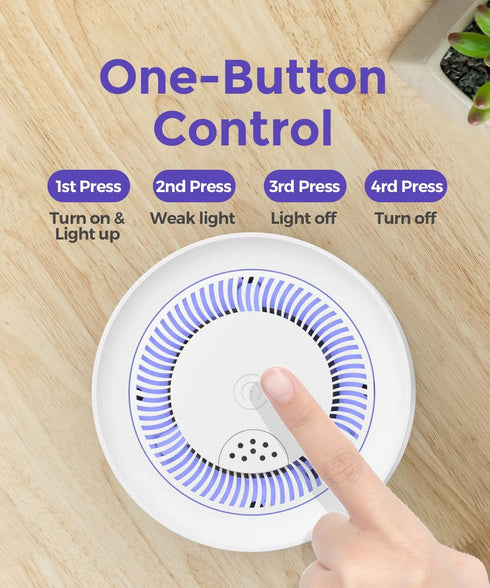 Small Air Purifier for Home Bedroom, Personal Desk Mini Hepa Air Purifier, Fresheners Cleaner for Dorm, Pets, Smoke,
