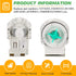 A00126401 AP5690431 bpx1-90e Dishwasher Drain Pump by Techecook, Fit for Frigidaire Dishwasher Replacement Part