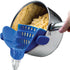Kitchen Gizmo Snap N' Strain, Silicone Clip-On Colander for Vegetables and Pasta, Essential Cooking Tool
