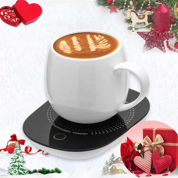 Coffee Mug Warmer for Desk with Auto Shut Off, Coffee Cup Warmer for Home and Office Gifts
