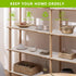 Shelf Liner Non Adhesive Refrigerator Mats Washable, No Odor Plastic Pantry Liners, Wire Shelf Paper & Drawer Liner