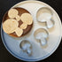 Set-Size 3.3" 2.7" 2.2" -3-Pieces-Cookie Mushroom Cookie Cutter Cutters Fondant Biscui Cutters