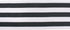 DII Cabana Dobby Stripe Tabletop Collection, Black & White 18x108-inch Table Runner