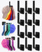 Hat Rack for Hat Storage (12-Pack), Multi-Purpose Wall Organizer with Strong Adhesive Hat Hooks for Baseball Caps