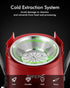 Juicer Machines, SiFENE Compact Centrifugal Juicer Extractor for Vegetable and Fruit, 3-Speed Setting