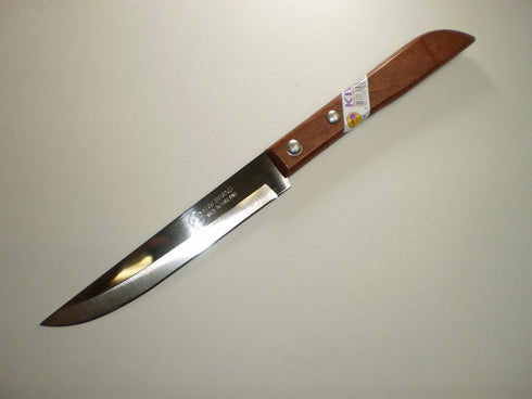 Set of 3 KIWI Stainless Steel Knives, Wood Handle #501