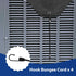 Hiturbo Waterproof Air Conditioner Cover for Outside Units, Heavy Duty Sturdy Universal A/C Defender