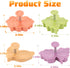 Yunko Cake Leaves Baking Pie Crust Cookie Cutters, Set of 4
