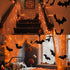 32.5FT 100 16 Orange Halloween String Lights Outdoor, Thanksgiving Mini Lights, LED Waterproof Christmas Lights
