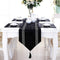 San Tungus Multi-Size Elegant Table Runner with Tassels Bright Rhinestone, 13 x 84 Inch