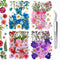 160 Pcs Dried Pressed Flowers, Real Pressed Flowers Dry Leaves Bulk Natural Herbs Kit for Scrapbooking, DIY Art Crafts