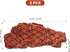 2Pcs 5.51X2.55X0.59Inch Yardwe Fake Steak Props Realistic Artificial Steak Models for Kitchen Display Photography Food