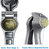 Longmann Pamperd Chf Garlic Press, Garlic Mincer Easy-squeeze Ergonomic Handle, No Need To Peel, Rust Proof