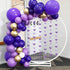 BEISHIDA 5Pcs Purple Lavender Butterfly Paper Garland, Hanging Decorative Banner for Halloween Home Decor, Birthday