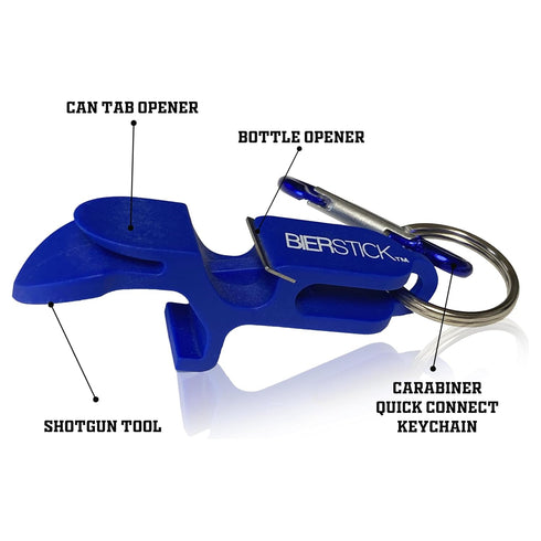 Beer Bong Tube and Funnel - with Valve, Optional Single or Double Header Y-Attachment, 5 Interchangeable Mouthpieces