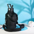 Insulated Water Bottle with Straw, 87 oz Water Jug with Carrying Bag, Paracord Handle, Double Wall Vacuum Flask, Dark