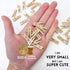 Sturdy Mini Clothes Pins, 150 Pcs 1 Inch Natural Wooden Clothespins with 33 FT Jute Twine for Crafts Display