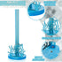 Remerry Turtle Paper Towel Holder Blue Room Decor Wooden Sea Turtle Seaweed Paper Towel Roll Holder Gift Underwater