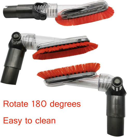 EZ SPARES Replacement Brush for Shark Vacuum Cleaner, Soft Flexible Dusting Brush for Delicate Surfaces