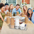 Countertop, 14.5 Inches Coffee Bar Accessories and Organizer, Disposable Cup Holder for Clear Acrylic Storage