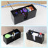 Countertop, 5mm (1pcs) Paper Towel Holder for Black Acrylic Napkin Dispenser Fits Multifold, C-Fold & Z-Fold Trifold