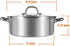 MyLifeUNIT Shabu Shabu Pot, 4.5 Qt 304 Stainless Steel Hot Pot with Divider, 11.8 Inches Soup Cookware