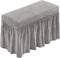 NICEEC Spandex Stretch Piano Bench Cover with Skirt Removable Ottoman Cover Rectangular