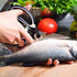 FYSHFLYER Kitchen Shears Multi Purpose Strong Stainless Steel Kitchen Utility Scissors with Cover Poulry,Fish, Meat